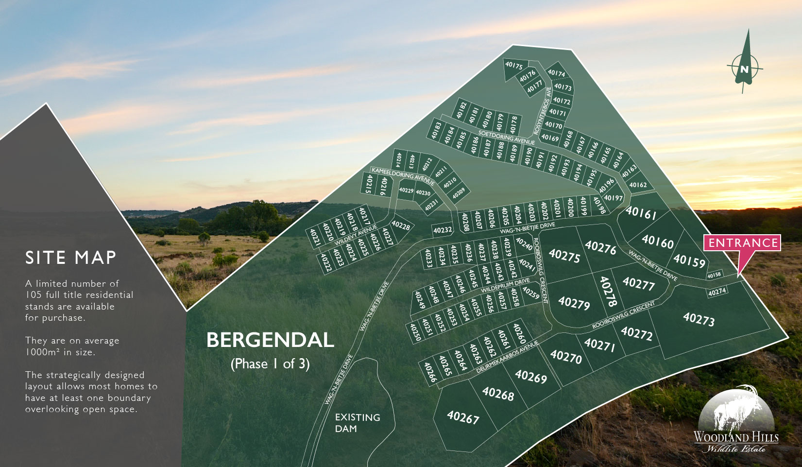 Bergendal Site Map Bergendal Site Map