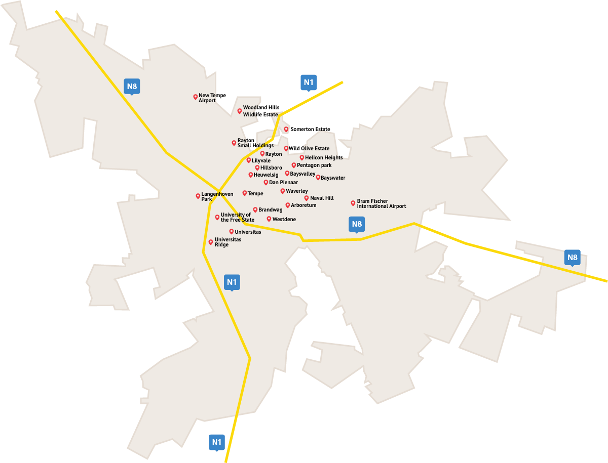 Area map Area map