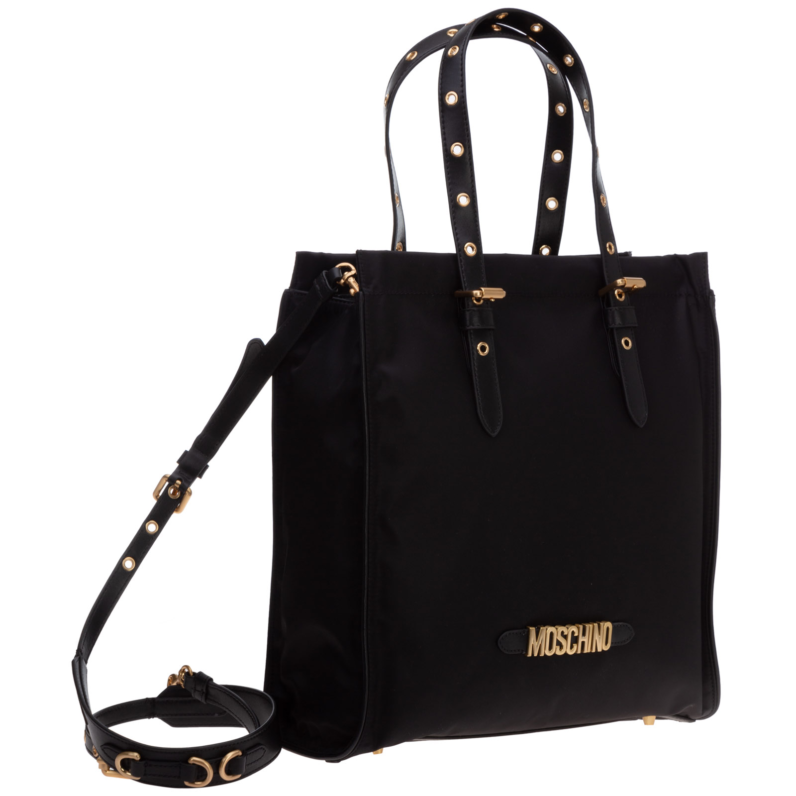 Moschino nylon signature tote bag Clearance