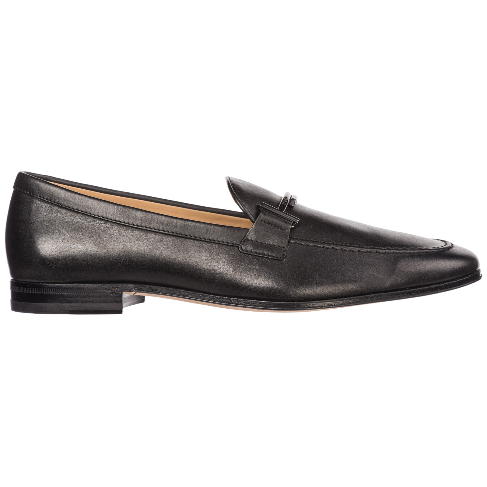 Click to view more detailed imagery on our partner's website Tod's Men's Leather Loafers Moccasins In Black