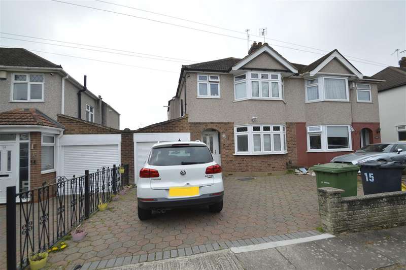 3 Bedrooms Semi Detached House for sale in Nevis Close, Rise, RM1