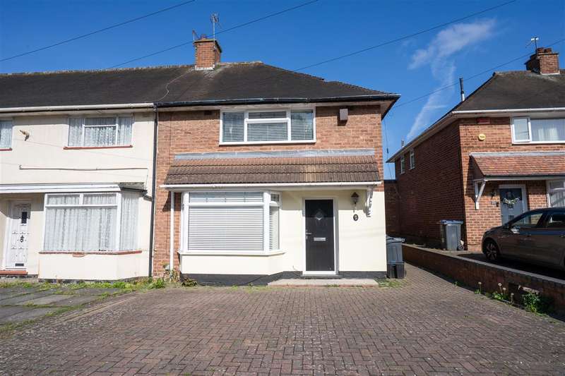 2 Bedrooms End Of Terrace House for sale in Gilwell Road, Birmingham, B34