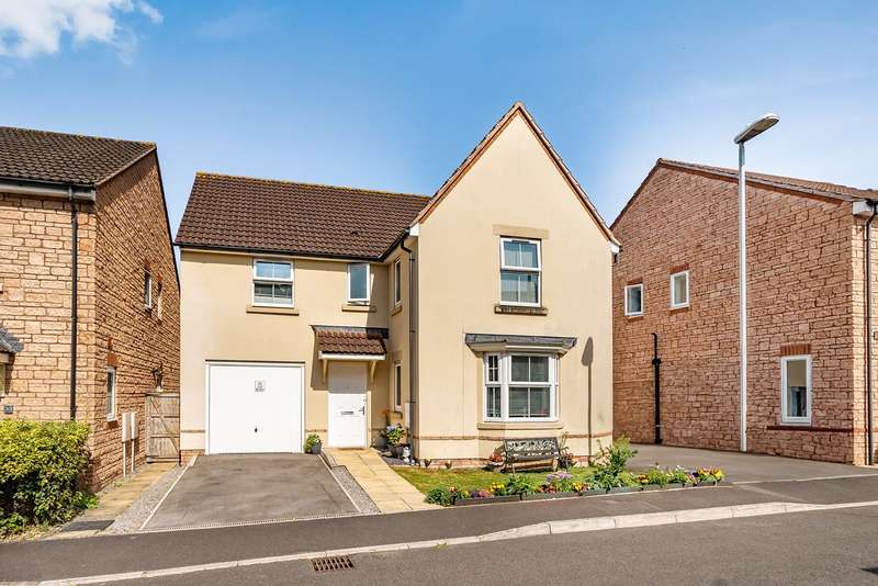 4 Bedrooms Detached House for sale in Fowen Close, Street, BA16