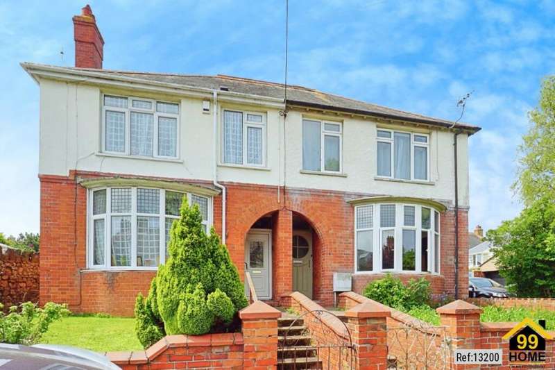 3 Bedrooms Semi Detached House for sale in Liddymore Road, Watchet, Somerset, TA23