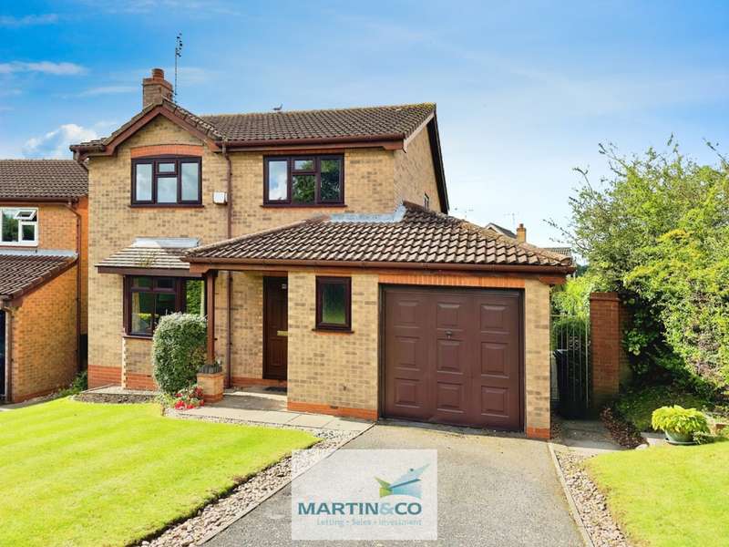4 Bedrooms Detached House for sale in Meadow Lea, Worksop, S80