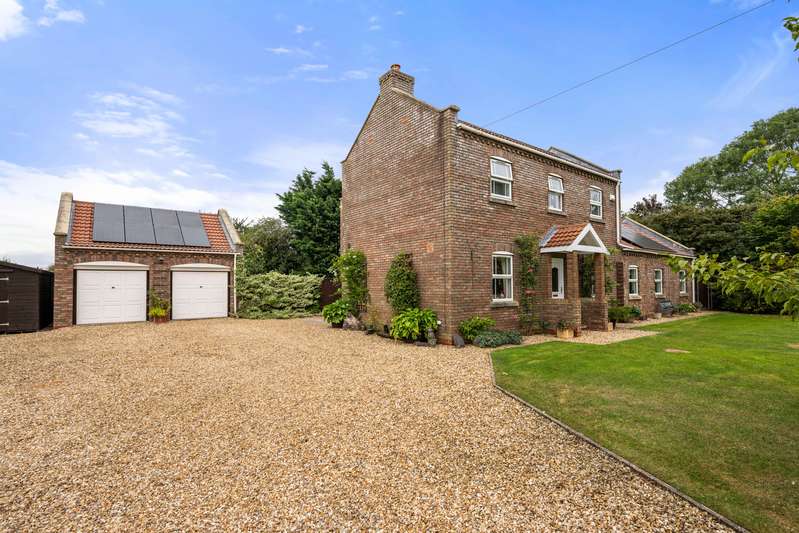 4 Bedrooms Detached House for sale in High Ferry Lane, Sibsey, Boston, PE22