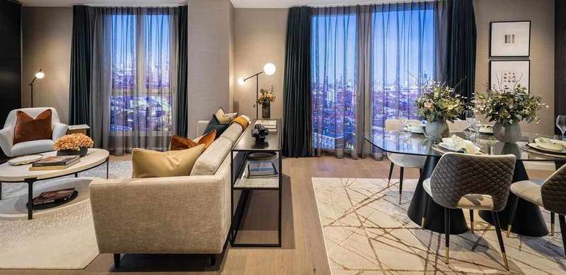 3 Bedrooms Flat for sale in The Pinnacle, Oval, Vauxhall, London, SE11