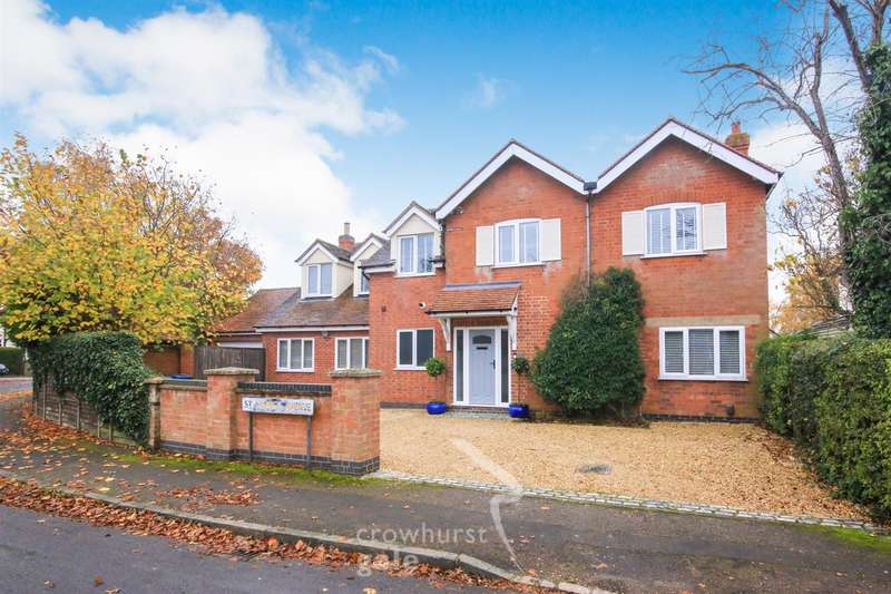 5 Bedrooms Detached House for sale in St. Marks Avenue, Bilton Village, Rugby, CV22