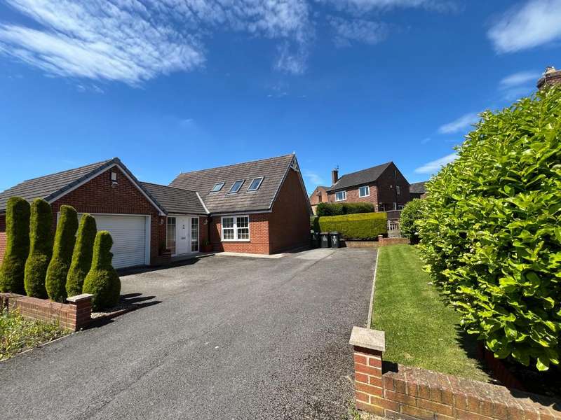 4 Bedrooms Detached Bungalow for sale in Cleves Court, Willington, Crook, DL15