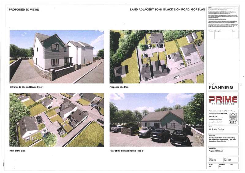 4 Bedrooms Detached House for sale in Black Lion Road, Gorslas, Llanelli, SA14
