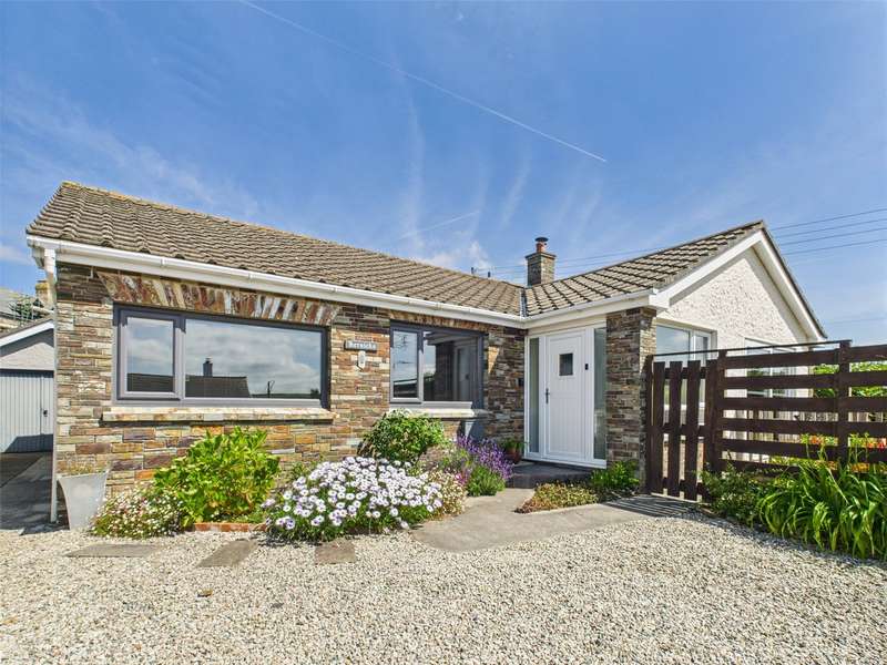 3 Bedrooms Bungalow for sale in Atlantic Close, Treknow, Tintagel, Cornwall, PL34
