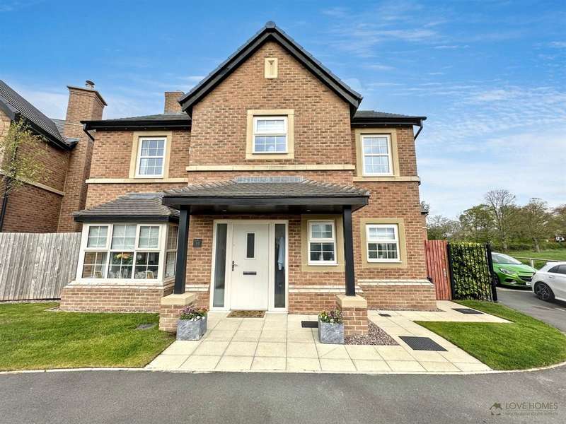 4 Bedrooms Detached House for sale in Meadow Drive, Barnacre With Bonds, Preston, PR3