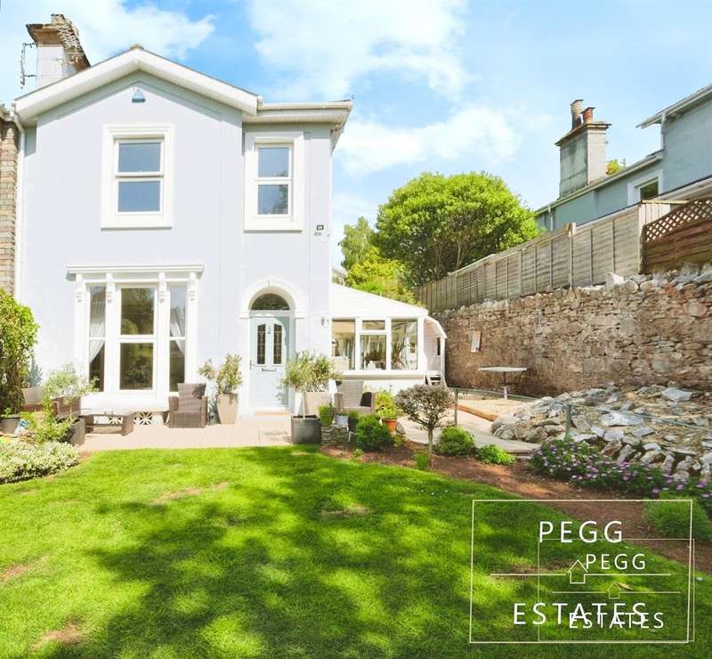 4 Bedrooms Semi Detached House for sale in Cleveland Road, Torquay, TQ2