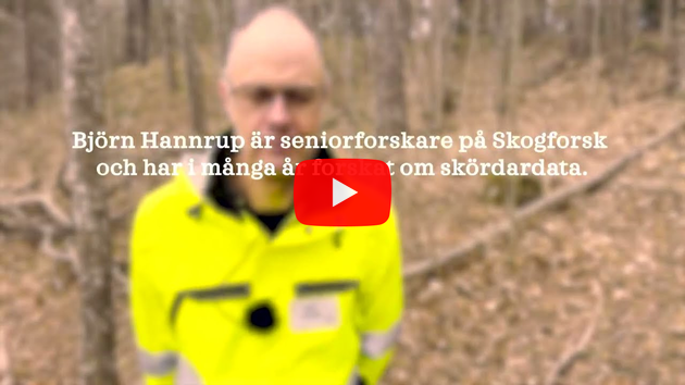 Björn Hannrup berättar om skördardata