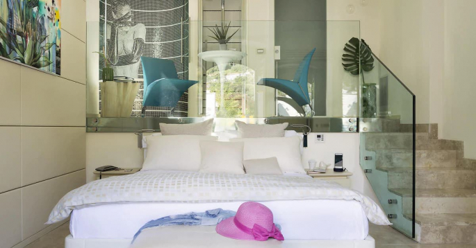 hotel villa blu capri suite romantica