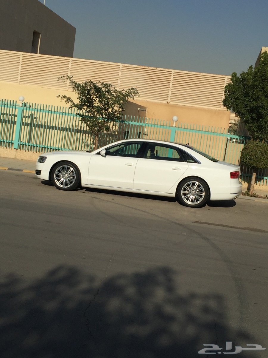 للبيع اودي A8 ابيض لليبيع 56c42c7f37115