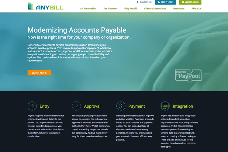 Outsource .Net development. Anybill