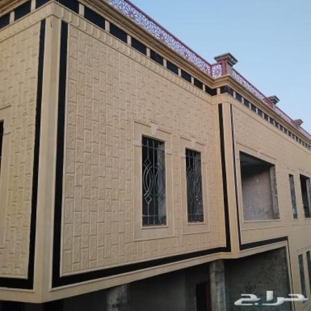 ديكورات اسمنتيه خارجيه ملونه