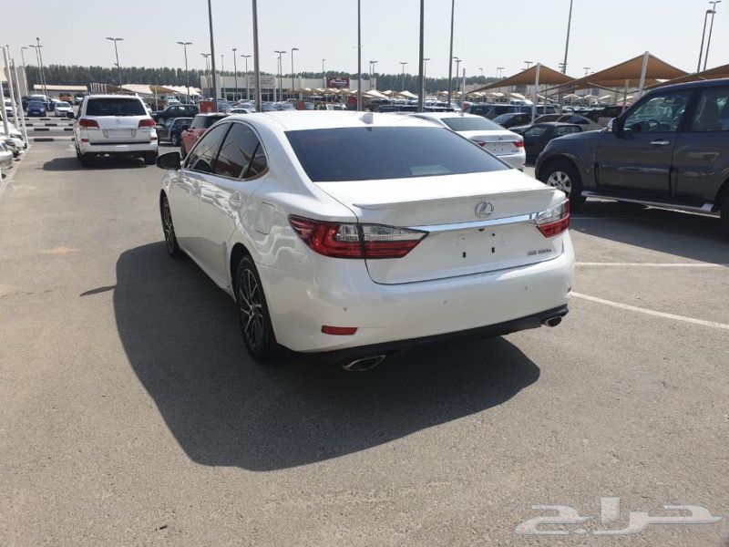 2016 لكزس ES350 فل أوبشن ابيض داخل هيليوس