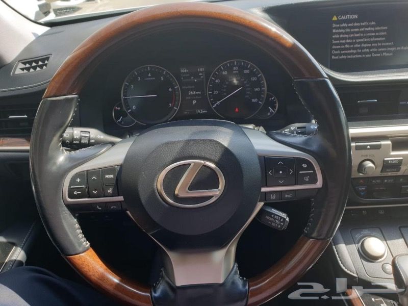 2016 لكزس ES350 فل أوبشن ابيض داخل هيليوس