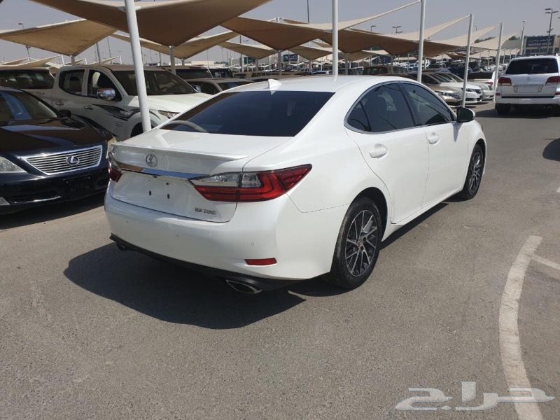 2016 لكزس ES350 فل أوبشن ابيض داخل هيليوس