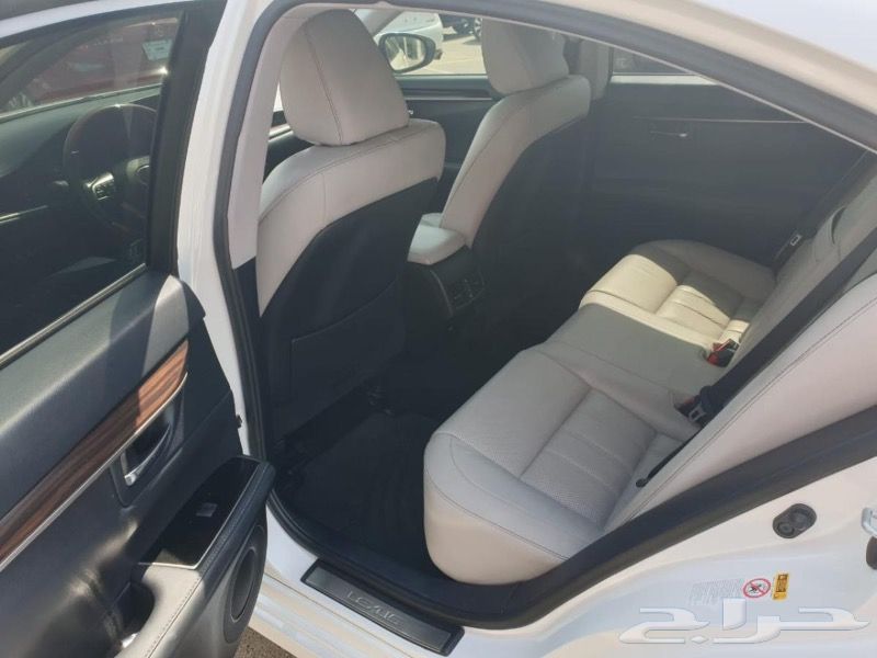 2016 لكزس ES350 فل أوبشن ابيض داخل هيليوس