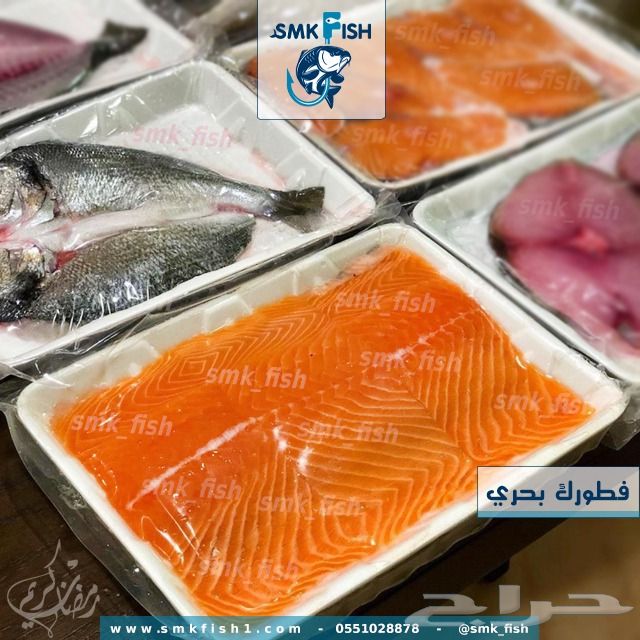 سمك طازج يوصل لباب بيتك