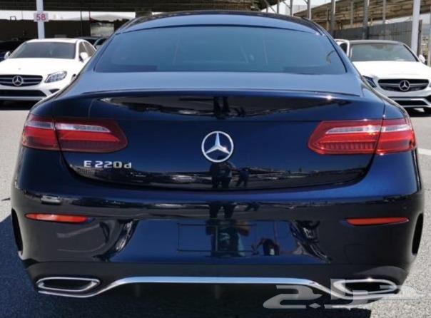 مرسيدس E 220 D كوبيه 2019 ديزل كالجديدة للبيع