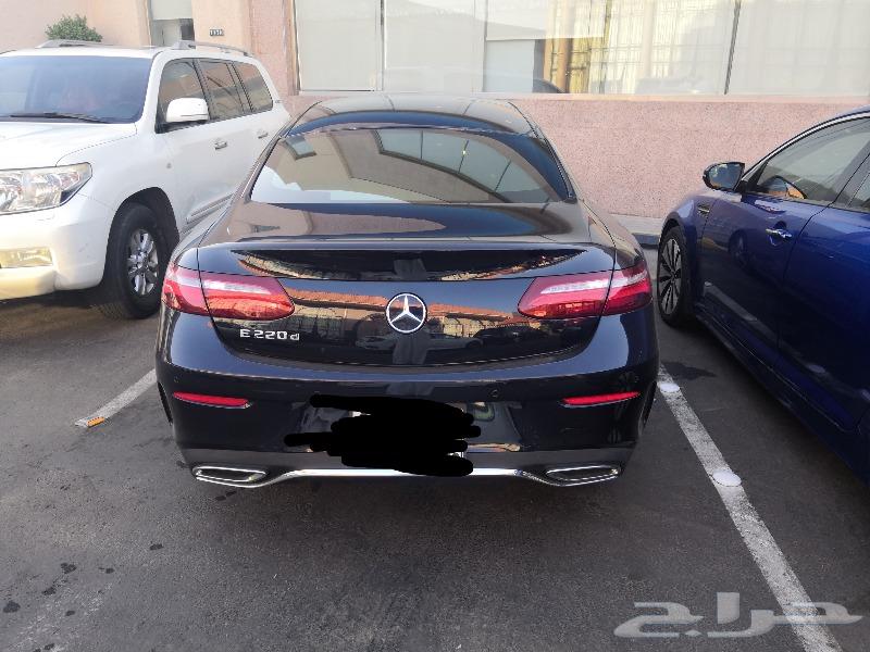 مرسيدس E 220 D كوبيه 2019 ديزل كالجديدة للبيع