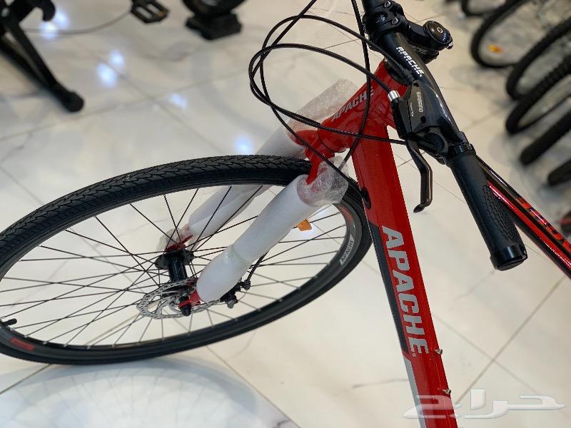 دراجة هوائية هجين 10 سرعات خلفي