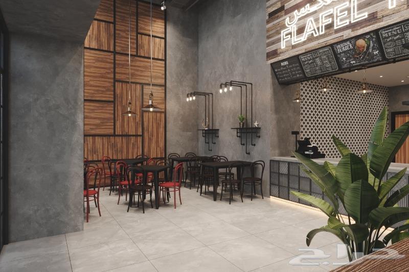 تصميم ديكور مطاعم وكافيهات