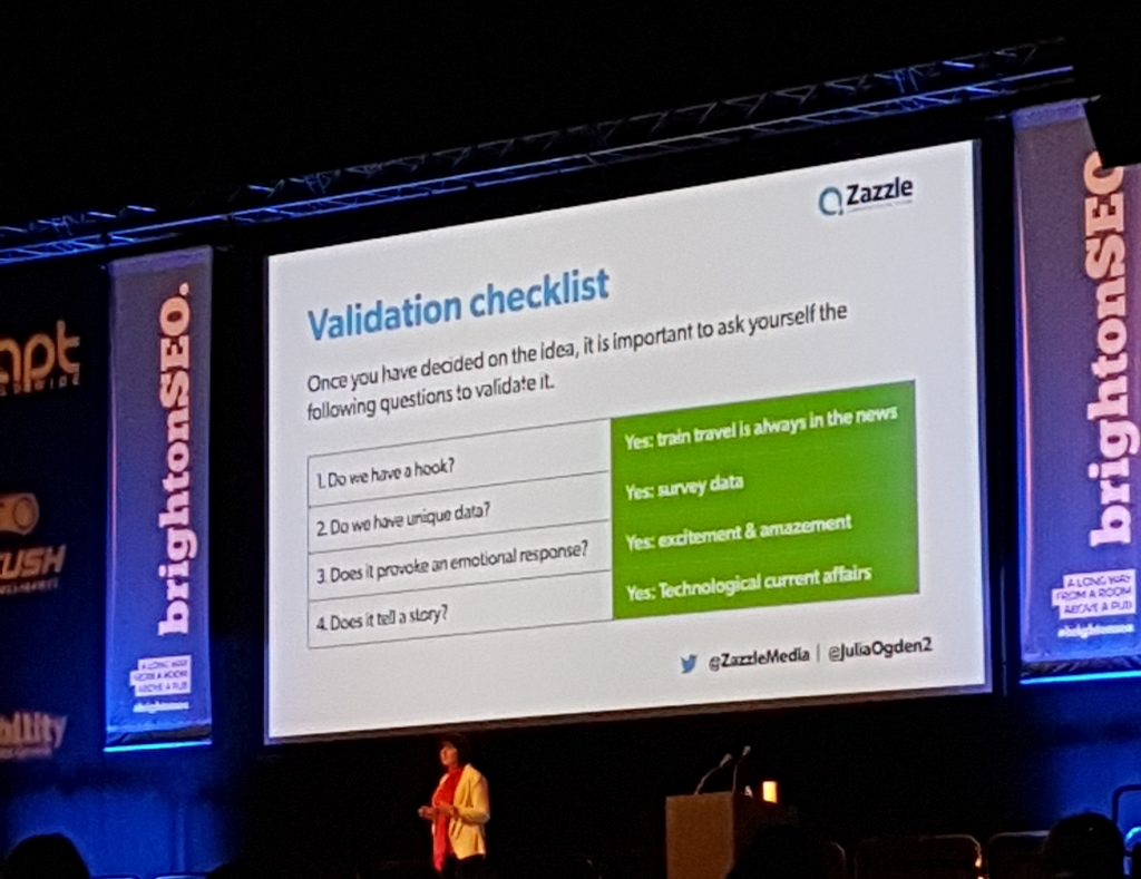 Julia Ogden - BrightonSEO 2017