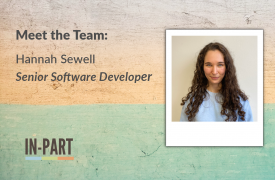 Senior Software Developer - Hannah Sewell - IN-PART Blog - Blog footer