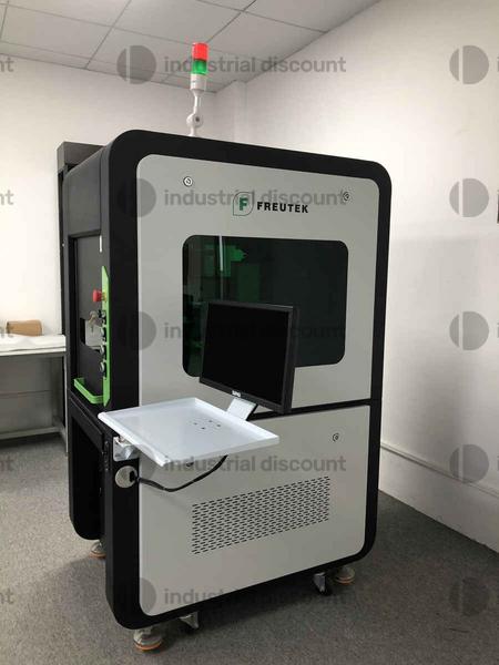 110#10001 Marcatrice laser fibra all-in-one 80W in vendita - foto 2