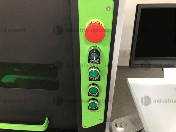 110#10001 Marcatrice laser fibra all-in-one 80W in vendita - foto 5