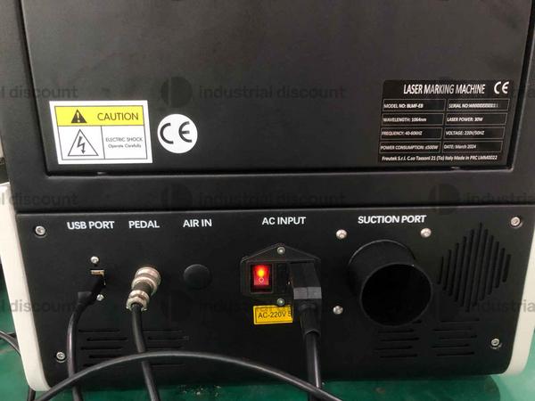 230#10001 Marcatrice laser fibra 30W in vendita - foto 5