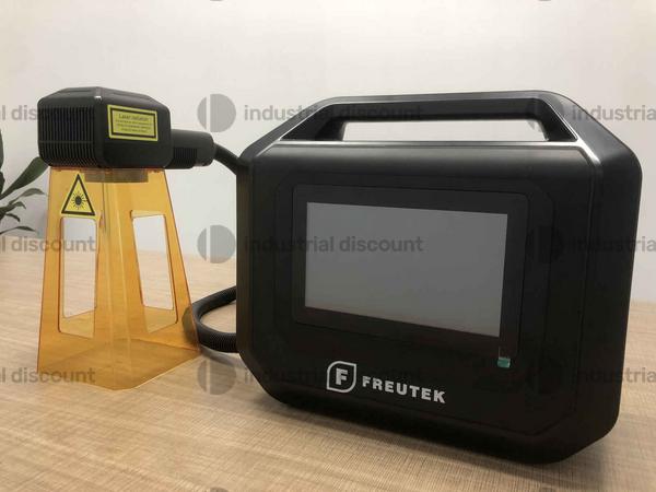 50#10001 Marcatrice laser fibra portatile da 20W con batteria in vendita - foto 1