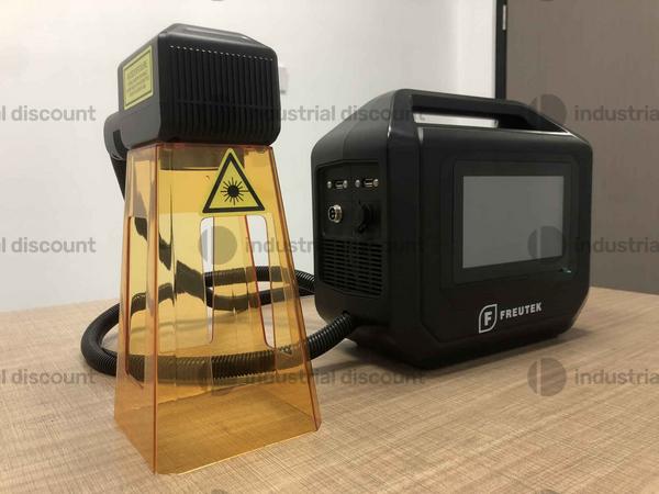 50#10001 Marcatrice laser fibra portatile da 20W con batteria in vendita - foto 9