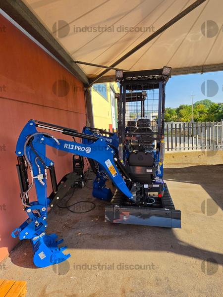 6#10028 Mini escavatore  Rippa R13 PRO motore Kubota in vendita - foto 5