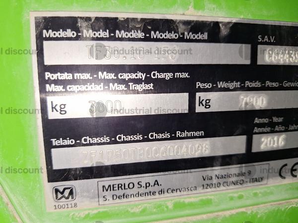 11#10037 Merlo TurboFarmer TF 38.10 in vendita - foto 8