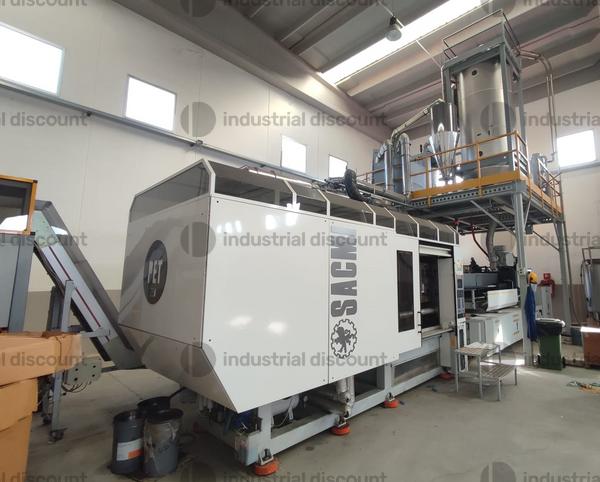 1#10039 Pressa iniezione Sacmi, stampo sacmi e robot di scarico Sytrama in vendita - foto 3