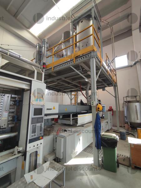 1#10039 Pressa iniezione Sacmi, stampo sacmi e robot di scarico Sytrama in vendita - foto 8