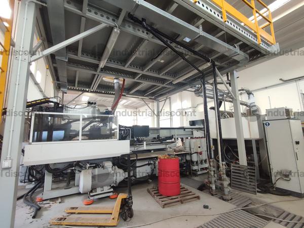 1#10039 Pressa iniezione Sacmi, stampo sacmi e robot di scarico Sytrama in vendita - foto 43