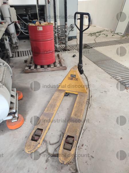 2#10039 Transpallet, Gruppo elettrogeno Elcos e  compressore Kaeser in vendita - foto 3