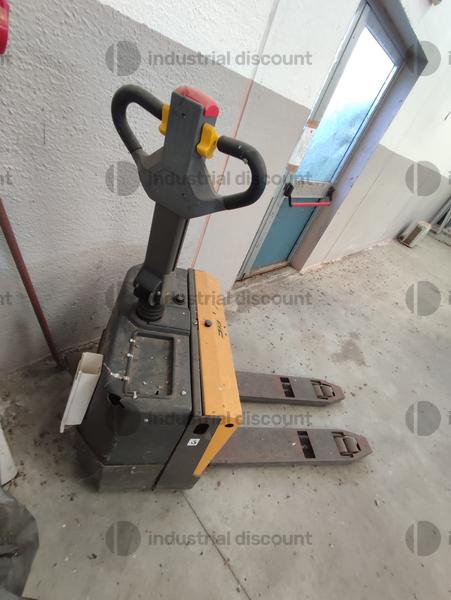 2#10039 Transpallet, Gruppo elettrogeno Elcos e  compressore Kaeser in vendita - foto 34