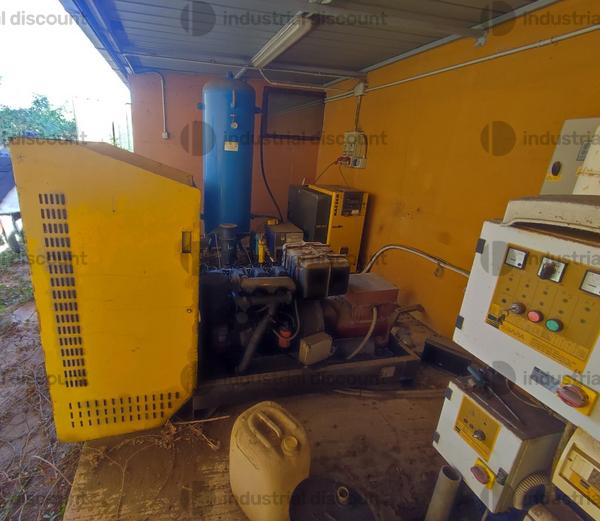 2#10039 Transpallet, Gruppo elettrogeno Elcos e  compressore Kaeser in vendita - foto 55