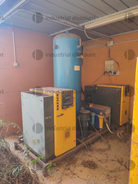 2#10039 Transpallet, Gruppo elettrogeno Elcos e  compressore Kaeser in vendita - foto 59