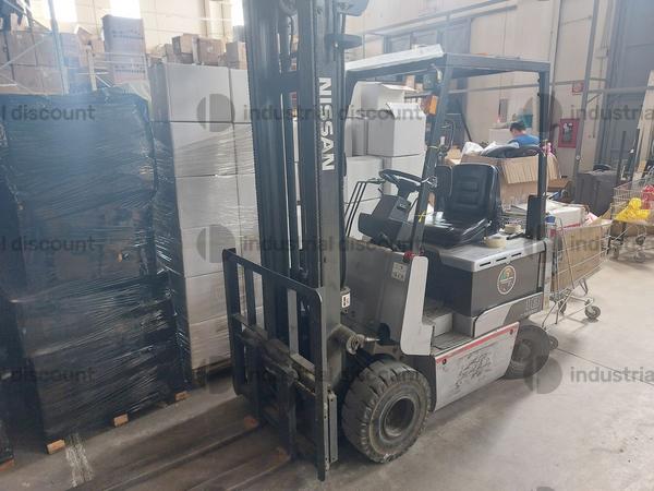 2#10041 Carrello elevatore elettrico Nissan in vendita - foto 1