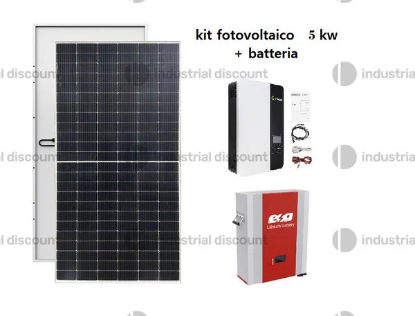 18#10091 Kit fotovoltaico completo Growatt 5kW in vendita - foto 2