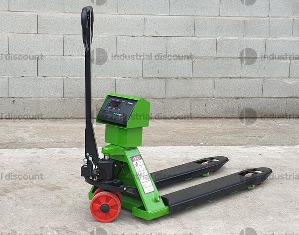 24#10091 Transpallet elettrico con bilancia in vendita - foto 1
